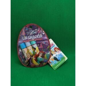 Lip Smacker  Disney Princess   3 Piece  Lip Balm Set with Egg Pouch
